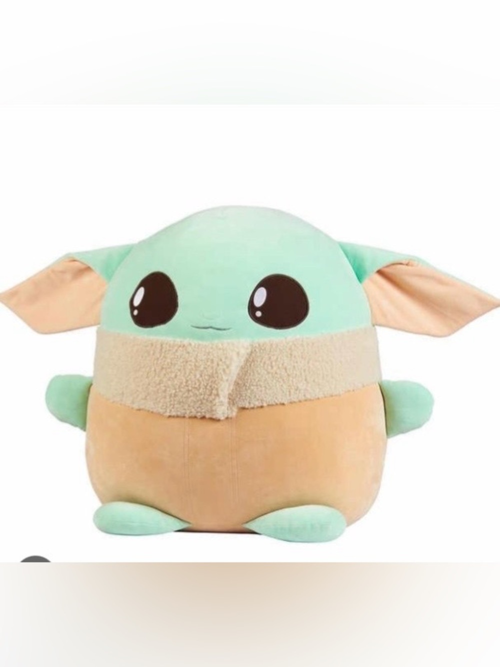 Squishmallows Mandalorian Baby Yoda jumbo Plush 20” Star Wars